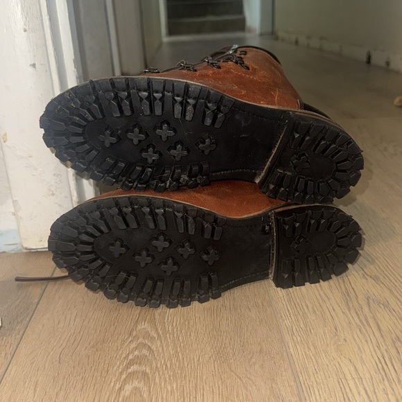 EXCLUSIVE Brand New Freebird Brown Leather Hiking Boots - Picture 7 of 7